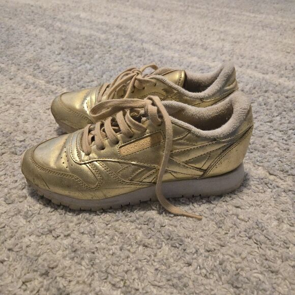 Reebok x Face Stockholm Classic Gold Trainers / Women’s US Size 6 - Picture 1 of 9